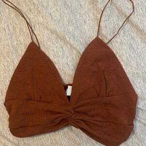 Cute urban outfitters brown bra top